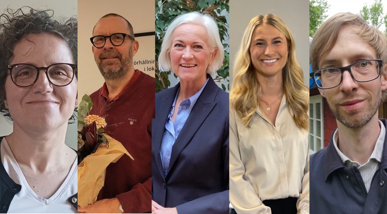 Dr. Lucía Alonso Magdalena, Dr Albert Hietala, Acko Ankarberg Johansson, Ellen Ihnken och Mattias Millbro
